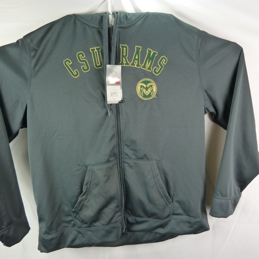 NCAA Colorado State Rams CSU Full Zip Jacket S XXL